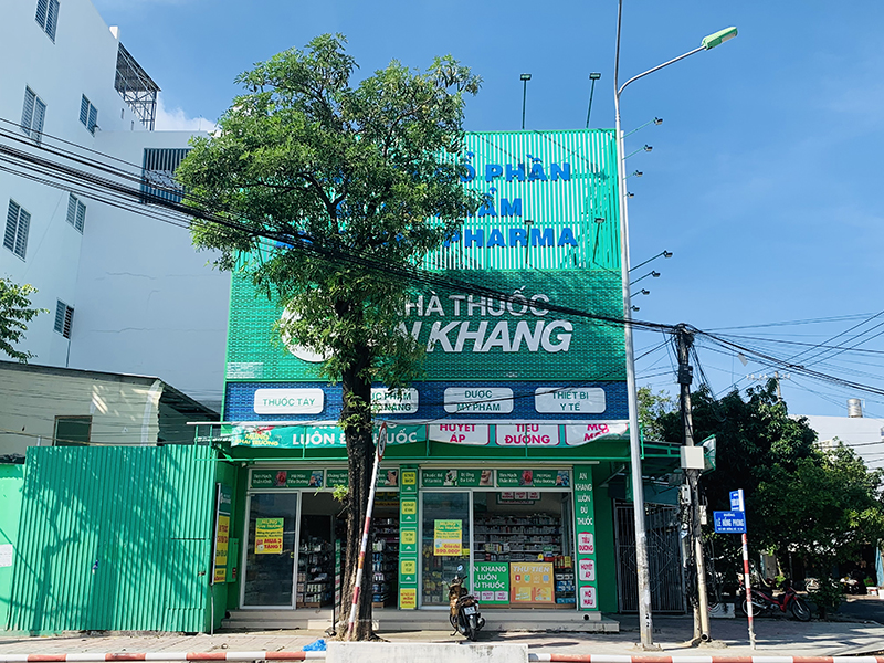 Nhà thuốc An Khang tại 1A Trương Hán Siêu, Phường Nam Nha Trang, Tỉnh Khánh Hòa, Việt Nam